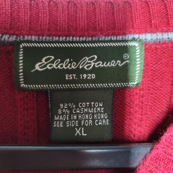 Eddie Beaur Cable Knit Cashmere Blend Sweater - Picture 5 of 5